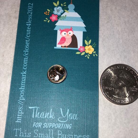 See You in Hell Ghost Halloween Pin Brooch - Picture 2 of 2